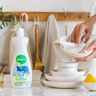 Siveno Natural Dish Soap 500ml - Eco-Friendly, Hypoallergenic, and Gentle on Hands Siveno Natural Dish Soap - Eco-Friendly & Gentle natural dish soap, eco-friendly cleaning products, hypoallergenic dish soap, organic lemon oil dish soap, biodegradable dish soap, gentle on hands, cruelty-free, paraben-free, sulfate-free, environmentally friendly, natural cleaning solutions, kitchen essentials, household cleaning products