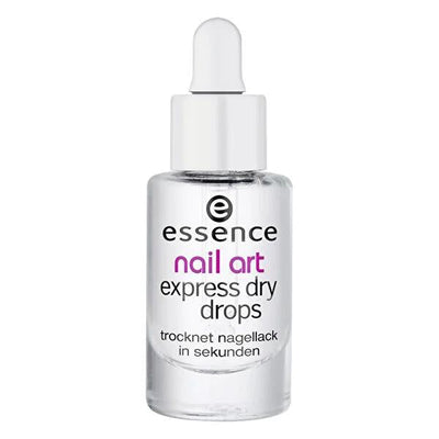 Essence Nail Art Express: Fast Dry Nail Polish Drying Drops - Vitamin E, Smudge-Proof, Alcohol & Paraben Free - Quick Dr