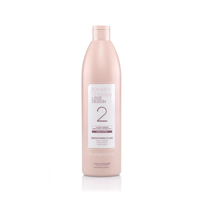 Alfaparf Keratin Therapy Lisse Design No:2 Keratin Treatment Lotion 500ml - Smooth & Repair Hair with Professional Kerat