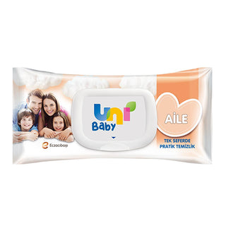 Uni Baby Family Wipes: Gentle, Alcohol & Dye-Free Baby Wipes for Sensitive Skin - 90 Count - Hypoallergenic Baby Hygiene Uni Baby Wipes: Gentle, Alcohol-Free for Sensitive Baby Skin baby wipes, family wipes, sensitive skin wipes, alcohol-free wipes, dye-free wipes, paraben-free wipes, gentle cleaning wipes, Uni Baby wipes, hypoallergenic wipes, baby hygiene products, wipes, family hygiene, sensitive skin, gentle wipes, alcohol free, dye free, paraben free, SLS free, SLES free, baby cleaning, family cleaning