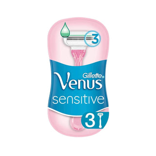 Gillette Venus Women's Razors, 3 Count - Sensitive Skin Disposable Razors for Women Gillette Venus Women's Razors - 3 Count Women's razors, Disposable razors, Gillette Venus, Sensitive skin razors, Female grooming products, Women's grooming, Shaving essentials, Personal care, Beauty products, Gillette, Venus razors, Sensitive skin care