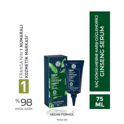 Ginseng Hair Care Ginseng Hair Serum - Strengthen, Reduce Hair Loss, Natural Organic Care