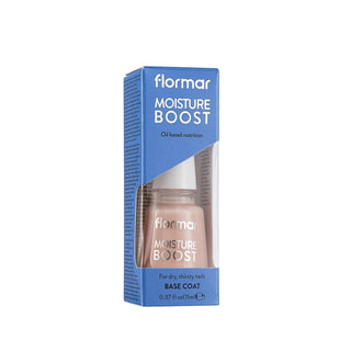 Flormar Moisturizing Nail Care Product - Hydrating Nail Polish Base for Dry Nails, 11 ml Flormar Moisturizing Nail Polish Base - Hydrate & Nourish nail care, moisturizing nail base, nourishing nail treatment, nail polish base, Flormar Moisture Boost, nail health, dry nail solution, cuticle care, nail strengthening, beauty and personal care, cosmetics, nail products, health and beauty