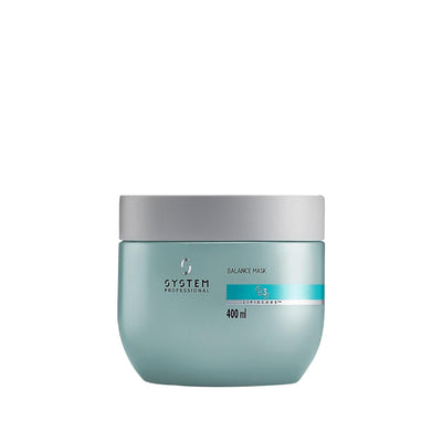 Wella System Professional Balance Dengeleyici Saç Maskesi 400ml - Professional Balancing Hair Mask for Nourished Hair