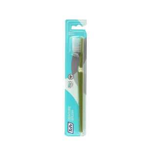 Tepe Denture Brush - Green, Effective Denture Cleaning for Comfort & Hygiene Tepe Denture Brush - Effective Cleaning denture brush, Tepe Denture Brush, denture cleaning, oral care for dentures, prosthetic care brush, green denture brush, compact denture brush, effective denture cleaning, oral hygiene for denture wearers, denture care solution, specialized denture brush