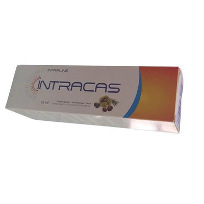 Intracas Herbal Massage Cream with Arnica & Horse Chestnut - 2.54 fl oz Natural Skincare for Relaxation & Moisturization