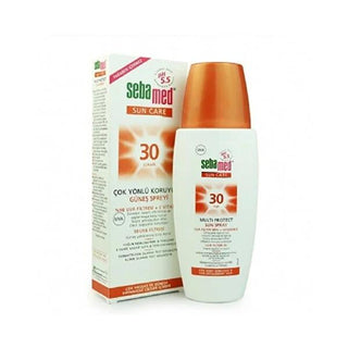 Sebamed SPF 30 Sunscreen Spray: UVA/UVB Broad Spectrum Protection, Non-Greasy, Vitamin E - 5.07 fl oz Sebamed SPF 30 Sunscreen Spray: UVA/UVB Protection sunscreen spray, SPF 30 sunscreen, UVA UVB protection, non-greasy sunscreen, sun protection for sensitive skin, vitamin E sunscreen, broad spectrum sunscreen, sunscreen with provitamin B5, sun damage prevention, sunscreen for face and body, sun protection, sensitive skin, non-greasy, anti-aging, Vitamin E, provitamin B5, easy to apply, quick application, ou