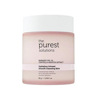 The Purest Solutions Hydration-Infused Cleansing Balm - Gentle Makeup Remover & Moisturizer for Dry, Sensitive Skin The Purest Solutions Cleansing Balm - Gentle Makeup Remover cleansing balm, hydrating cleanser, makeup remover, gentle skincare, sensitive skin care, dry skin solution, moisturizing cleanser, skincare routine, double cleansing, Centella Asiatica, Babassu Oil, Macadamia Oil, Rose Extract