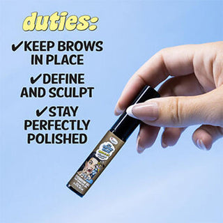 theBalm It's A Brow Time Brow Gel: Long-Lasting Eyebrow Mascara for Perfectly Shaped & Defined Brows theBalm Brow Gel: Long-Lasting Eyebrow Shaping & Defining brow gel, eyebrow mascara, brow styling gel, long lasting brow gel, vitamin B5 brow gel, theBalm brow gel, blonde brown brow gel, eyebrow shaping gel, brow shaping, brow defining, brow grooming, eyebrow gel, clear brow gel, colored brow gel, makeup, cosmetics, beauty, personal care, eyebrow enhancer, well-groomed eyebrows, long-lasting brow shape, eas