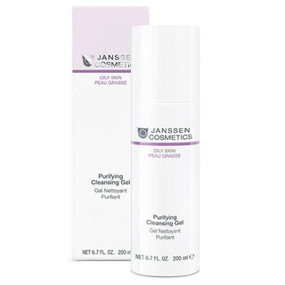 Janssen Cosmetics Purifying Cleansing Gel for Oily Skin - Gentle, Anti-Acne, 200ml Janssen Cosmetics Purifying Cleansing Gel - Gentle & Effective Purifying Cleansing Gel, Oily skin care, Gentle skincare, Anti-acne products, Skincare for sensitive skin, Janssen Cosmetics, Facial cleanser, Skincare routine, Acne prevention, Sensitive skin care, Gentle cleansing, Moisturizing skincare, Anti-inflammatory skincare, Daily skincare, Skincare essentials