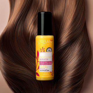 Urban Care Brazilian Keratin Hair Treatment: Straightening, Smoothing, Anti-Frizz Serum with Marula Oil - Heat & UV Protection, Vegan Formula Urban Care Keratin Treatment: Smooth, Frizz-Free Hair Brazilian Keratin hair treatment, hair smoothing keratin treatment, heat protectant for hair, anti frizz hair serum, vegan hair care, hair repair treatment, Marula oil hair product, hair straightening keratin treatment, hair smoothing serum, UV protection hair product, Keratin treatment, anti frizz serum, heat prot