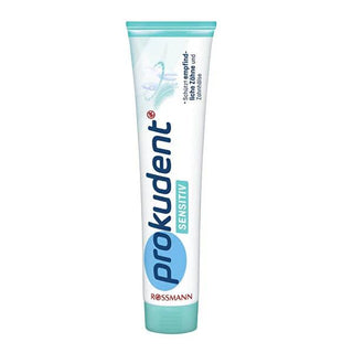 Prokudent Sensitive Toothpaste - Reduces Sensitivity, Prevents Stains - 4.23 fl oz Prokudent Sensitive Toothpaste - Reduces Sensitivity sensitive toothpaste, oral care products, sodium fluoride toothpaste, reduce tooth sensitivity, Prokudent toothpaste, toothpaste for sensitive teeth, oral hygiene, sensitive teeth care, toothpaste with sodium fluoride, comfort oral care