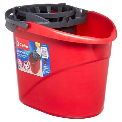 O-cedar 2.5 Gallon Mop Bucket With Wringer, Red