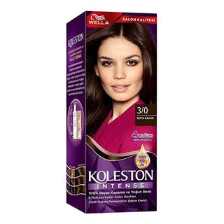 Koleston Intense Dark Brown Hair Dye: 100% Grey Coverage, Lasting Color & Argan Oil | At-Home Permanent Hair Color Kit Koleston Dark Brown Hair Dye: Grey Coverage & Lasting Color hair dye, permanent hair color, grey coverage hair dye, dark brown hair dye, long lasting hair color, koleston hair dye, at home hair color, hair color kit, hair color, hair coloring, grey hair coverage, brown hair dye, permanent dye, at-home color, hair colour, women's hair dye, beauty, personal care, hair care, argan oil, moistur