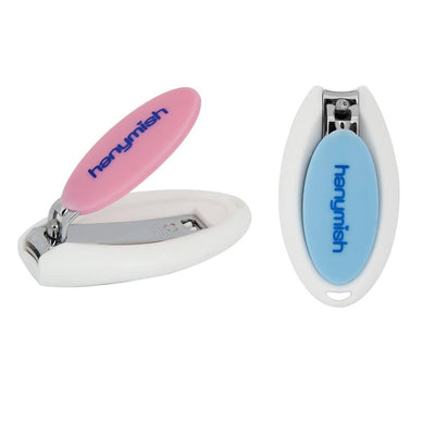 Hanymish Baby Nail Clippers - Safe, Ergonomic, Stainless Steel Infant Nail Care for New Parents