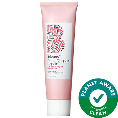 Briogeo Don't Despair, Repair. Rich Rice Water Shampoo Concentrate - Sulfate-Free, Vegan, and Cruelty-Free Hair Care