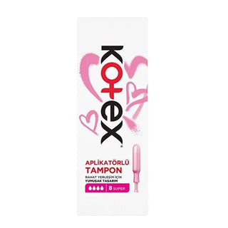 Kotex Tampon Süper 8'li - Easy to Use Menstrual Hygiene Product for Women Kotex Tampon Süper 8'li - Easy Menstrual Hygiene tampon, menstrual hygiene, aplikatörlü tampon, kadın hijyen ürünleri, regl hijyen ürünleri, hygiene products, feminine care, menstrual products, women's health, Kotex, easy to use, comfortable, reliable protection, active lifestyle, personal care