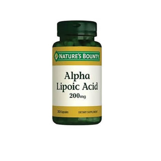 Nature's Bounty Alpha Lipoic Acid 200mg Supplement - Antioxidant Support & Energy Production - 30 Capsules Nature's Bounty ALA 200mg - Antioxidant & Energy Support Alpha Lipoic Acid supplement, Antioxidant support, Energy production, Dietary supplement, Nature's Bounty, Health and wellness, Antioxidant, Energy support, ALA 200mg, Capsule supplement, Health-conscious, Natural health, Dietary support, Well-being, Nutrition, Supplement for energy, Antioxidant benefits