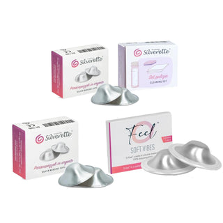 Silverette Nipple Shields for Breastfeeding Mothers - Comfort & Protection with Antimicrobial Silver Silverette Nipple Shields - Breastfeeding Comfort & Protection nipple shields, breastfeeding accessories, silver nipple shields, nursing care, lactation support, breastfeeding comfort, sore nipple relief, new mom essentials, breastfeeding solutions, maternity care