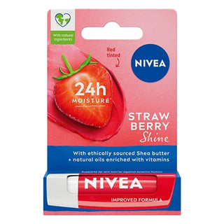 Nivea Nourishing Lip Care Balm with 24-hour Moisturization - Mineral Oil-Free Lip Balm Nivea 24-Hour Moisturizing Lip Balm - Mineral Oil-Free lip balm, nourishing lip care, 24-hour moisturization, dermatologically tested lip balm, mineral oil-free lip care, lip moisturizer, natural lip balm, shine lip balm, everyday lip care, healthy lip appearance, Nivea lip care