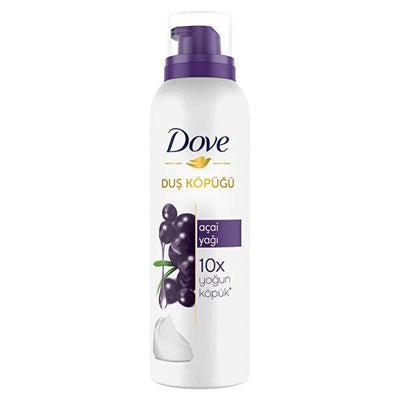 Dove Acai Oil Shower Foam: Experience 10X Richer Foam for Soft, Refreshing Skin - Gentle & Fragrant Body Wash, 6.76 fl o