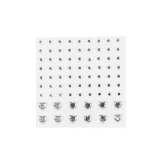 nascita face jewels 14 self-adhesive gems, nascita face jewels application example, nascita face jewels close-up Nascita Face Jewels - 14 | Self-Adhesive Face Gems Nascita Face Jewels - 14 Self-Adhesive Gems nascita, face-jewels, self-adhesive-gems, makeup-accessory, sparkle, teen-makeup, festival-gems, creative-makeup, ai-generated, glam