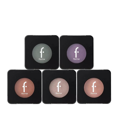 Flormar Compact Eye Shadow - Highly Pigmented & Shimmery Finish for Intense Color Payoff