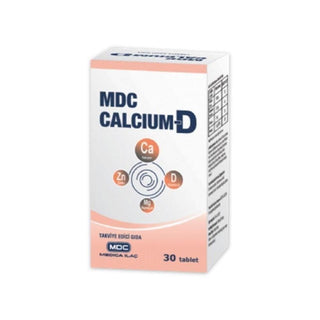MDC Calcium D 30 Tablet - Premium Dietary Supplement for Bone Health & Wellness MDC Calcium D 30 Tablet - Bone Health Supplement Calcium Supplement, Vitamin D Supplement, Magnesium Supplement, Zinc Supplement, Dietary Supplements for Bone Health, Bone Health Supplements, Mineral Supplements, Vitamin Supplements, Health and Wellness Products