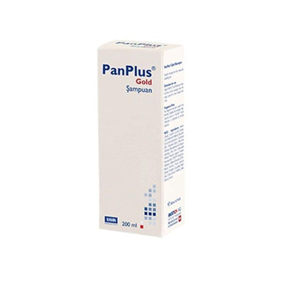 Panplus Gold Shampoo for Thin Hair - 6.76 fl oz, Daily Use, Caffeine & Vitamin B3