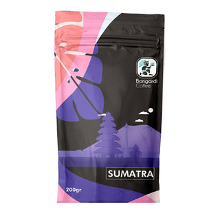 Bongardi Sumatra Coffee Beans 200g - Low Acidity, Rich Earthy Flavor Bongardi Sumatra Coffee Beans - Rich & Earthy Sumatra Coffee, Indonesian Coffee, Specialty Coffee Beans, Low Acidity Coffee, Coffee Connoisseur, Coffee Beans, Gifting, Daily Coffee, Coffee Tasting, Rich Flavor, Earthy Flavor, Spicy Notes, Herbal Notes