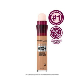 Maybelline New York Instant Age Rewind Eraser Under Eye Concealer - 02 Nude - Dark Circle Coverage, Anti-Aging, Long Lasting, Paraben Free Maybelline Concealer: Under Eye Dark Circle Coverage - [02 Nude] Maybelline concealer, under eye concealer, anti age concealer, nude concealer, dark circle concealer, long lasting concealer, paraben free concealer, Maybelline New York concealer, instant age rewind concealer, best concealer for dark circles, concealer, under eye circles, anti-aging, nude, long-lasting, pa