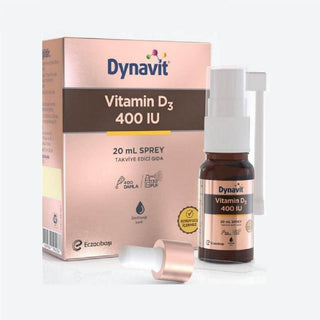 Dynavit Vitamin D3 400 IU Spray 20ml - Dietary Supplement for Bone Health & Immune Function Dynavit Vitamin D3 400 IU Spray - Supports Bone Health Vitamin D3 spray, Dietary supplement Vitamin D, 400 IU Vitamin D3, Spray form Vitamin D supplement, Vitamin D deficiency support, Bone health supplement, Immune function support, Dietary supplementation, Easy Vitamin D intake, Vitamin D3 supplementation, Health and wellness, Nutritional supplements, Vitamin D spray form, Convenient supplementation