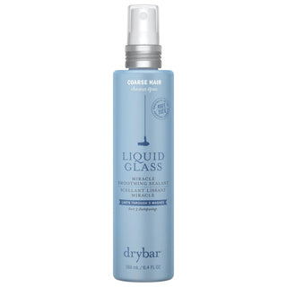 Drybar Liquid Glass Moisture-Rich Miracle Smoothing Sealant - Heat Activated Frizz Control Spray for Wavy, Curly, and Coily Hair Drybar Liquid Glass Smoothing Sealant - Frizz Control & Moisturizing Spray hair smoothing spray, frizz control for curly hair, heat protectant spray, moisturizing hair serum, smoothing sealant for wavy hair, hair care, hair styling, frizz control, hair moisturizer, vegan hair care, gluten-free hair care, cruelty-free hair care, eco-friendly hair care, Drybar, Liquid Glass Smoothin