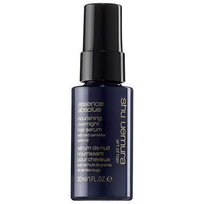Mini Essence Absolue Nourishing Overnight Hair Serum - Hydrating, Anti-Frizz, Color-Safe Treatment with Japanese Red Cam