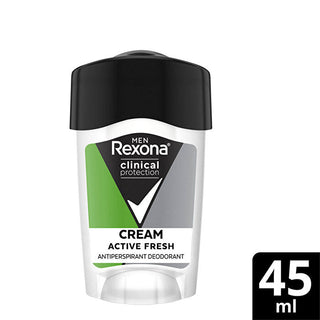 Rexona Men Clinical Protection Active Fresh Antiperspirant Cream Deodorant
