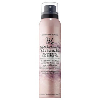Prêt-à-powder Très Invisible Nourishing Dry Shampoo - Cruelty-Free, Paraben-Free, Absorbs Oil & Nourishes Dry Ends Nourishing Dry Shampoo - Absorbs Oil & Nourishes Dry Ends | Prêt-à-powder dry shampoo, nourishing dry shampoo, invisible dry shampoo, cruelty-free hair care, paraben-free hair products, hair styling, hair care, dry hair, oily roots, hair nourishment, UV protection, cleaner beauty, safer ingredients, hibiscus extract, rice starch, UV filters