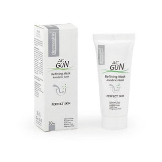 dermoskin acnegun cleansing mask, 30 ml acne cleansing mask, dermoskin face mask for acne Dermoskin Acnegun Cleansing Mask - Blemish Control | 30 ml Dermoskin Acnegun Mask - Blemish Control | 30 ml dermoskin, acne-treatment, cleansing-mask, acnegun, blemish-control, skin-care, teenagers, adults, oil-control, ai-generated