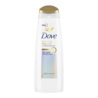 Dove Bond Intense Repair Hair Shampoo: Peptide Complex for Damaged Hair - Reverses 3 Years of Damage, Strengthens & Protects Dove Bond Repair Shampoo: Repair Damaged Hair with Peptide Complex hair repair shampoo, damaged hair treatment, peptide hair complex, Dove shampoo, strengthening shampoo, hair bond repair, shampoo for chemically treated hair, shampoo for heat damaged hair, split end repair, hair protein treatment, hair shampoo, shampoo, hair care, hair repair, damaged hair, peptide complex, bio-protei