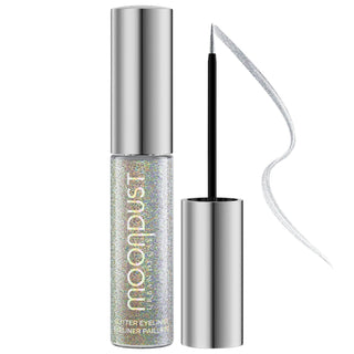 Moondust Liquid Glitter Eyeliner: Vegan, Cruelty-Free Shimmer Eyeliner for High-Impact Sparkle - Long-Lasting, Water-Based Formula Moondust Liquid Glitter Eyeliner: Vegan Shimmer & Sparkle! Liquid glitter eyeliner, Shimmer eyeliner, Vegan eyeliner, Cruelty-free eyeliner, Sparkle eyeliner, Long-lasting glitter eyeliner, Water based glitter eyeliner, Vitamin C eyeliner, Cactus flower eyeliner, Eyeliner with shimmer, liquid eyeliner, glitter eyeliner, vegan makeup, cruelty-free makeup, sparkle makeup, long-las