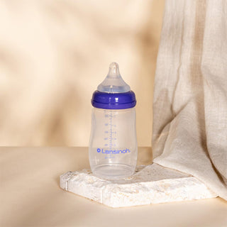 lansinoh-pp-bottle-240ml-front-view, lansinoh-pp-bottle-240ml-back-view, lansinoh-pp-bottle-240ml-nipple-detail Lansinoh PP Bottle - 240 ml | Ideal for Infants Lansinoh PP Bottle 240 ml | Designed for Babies lansinoh, pp-bottle, 240ml-bottle, baby-feeding, anti-colic-bottle, nipple-confusion, glass-bottle, breastfeeding-support, infant-care, ai-generated