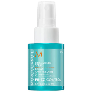 Moroccanoil Frizz Shield Spray - Anti-Frizz Hair Spray with Heat Protection Moroccanoil Frizz Shield Spray - Anti-Frizz & Shine Frizz Shield Spray, Anti-frizz hair spray, Heat protectant hair spray, Moroccanoil frizz control, Humidity resistant hair care, Hair care for humid weather, Smooth hair, Silky hair, Frizz control, Heat protection, Shine enhancement, Hair styling products, Cruelty-free hair care, Argan Oil hair care, Upcycled Jackfruit Extract hair care