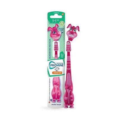 Sensodyne Promine Children's Toothbrush for Kids Aged 3-5, Soft Bristle, Gentle Oral Care, Rabbit Character Design