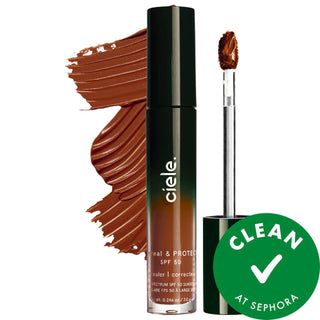 conceal & PROTECT - Mineral SPF 50+ Spot Concealer for Dark Spots & Hyperpigmentation - Hydrating, Buildable Coverage, Natural Finish, Cruelty-Free & Gluten-Free SPF 50+ Spot Concealer - Conceal & PROTECT Spot Concealer, SPF 50+ Concealer, Dark Spot Corrector, Mineral Concealer, Clean Beauty Concealer, Hydrating Concealer, Buildable Coverage, Natural Finish, Gluten-Free, Cruelty-Free, Liquid Concealer, Tranexamic Acid, Anti-Aging Concealer, Skin Protection, Beauty Essentials, Makeup for Sensitive Skin, Ethi