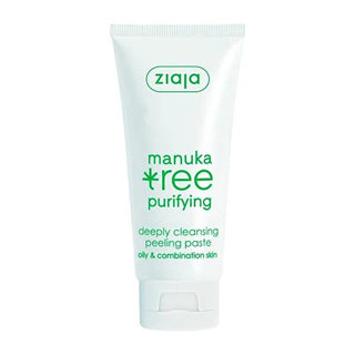 Ziaja Manuka Honey Facial Peel: Acne & Blackhead Removal with Gentle Exfoliation | Pore Cleansing, Sebum Control & Skin Imperfection Treatment Ziaja Manuka Peel: Acne & Blackhead Removal - Gentle Exfoliation Ziaja Manuka face peel, acne skin peel, blackhead removal peel, gentle exfoliating peel, manuka honey skin care, green clay face mask, facial peel for acne prone skin, pore cleansing peel, sebum control peel, skin imperfections treatment, facial peel, acne treatment, blackhead removal, exfoliation, manu