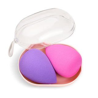 Eklips Makeup Sponge Set - 2 Pack Beauty Sponges for Flawless Foundation, Cream, and Powder Application - Achieve Smooth, Even, and Gentle Coverage Eklips Makeup Sponges - Flawless Foundation Application makeup sponge, foundation sponge, blending sponge, makeup applicator, beauty sponge, liquid foundation sponge, cream foundation sponge, makeup sponges, beauty blending tool, makeup blending, flawless makeup, even coverage, gentle makeup, skin friendly sponge, makeup application, foundation application, blen