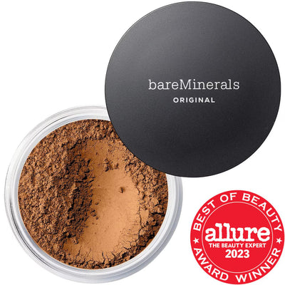BareMinerals Original Talc-Free Powder Mineral Foundation SPF 15: Buildable Coverage, Natural Luminous Finish, Vegan & C