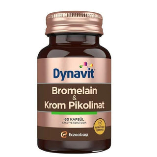 dynavit bromelain and chromium picolinate capsules, supplement bottle of dynavit bromelain chromium picolinate Dynavit Bromelain - Chromium Picolinate | 60 Capsules Dynavit Bromelain - Chromium Picolinate | 60 Capsules dynavit, bromelain, chromium-picolinate, health-supplement, wellness, digestive-health, anti-inflammatory, supplements, ai-generated, 60-capsules