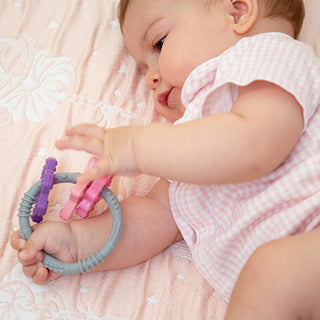 Babyjem Silicone Teether Toy Ring Set for Babies - Safe, BPA-Free, and Durable Baby Teething Relief Babyjem Silicone Teether Toy - Safe Teething Relief baby teether toy, silicone teether, BPA free baby products, teething relief for babies, safe baby toys, baby oral care, babyjem, teether ring, silicone baby toys, baby teething toys, baby gifts, newborn essentials, baby care products