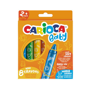 Carioca Finger Paints for Toddlers - 8-Piece Pastel Crayon Set, Washable, Non-Toxic, Easy Grip for Children Aged 2+ Carioca Finger Paints for Toddlers - Safe & Creative Art Finger paints for toddlers, Washable crayons for children, Non-toxic art supplies for kids, Pastel colors for children, Easy grip crayons, Art supplies for children aged 2+, Safe coloring for toddlers, Creative art materials, Carioca finger paints, Children's art supplies