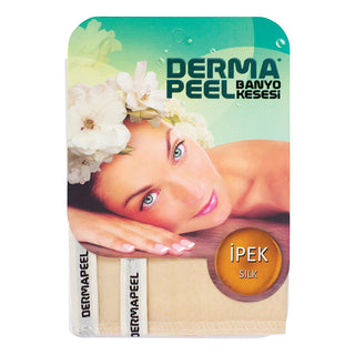 Natural Silk Bath Scrub Sponge - Dermapeel | Gentle Exfoliation